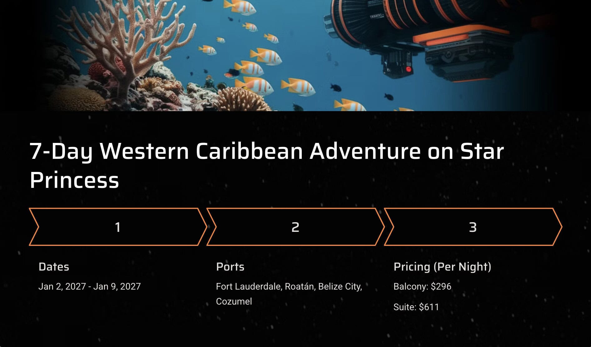 7-Day Western Caribbean Adventure on Star Princess